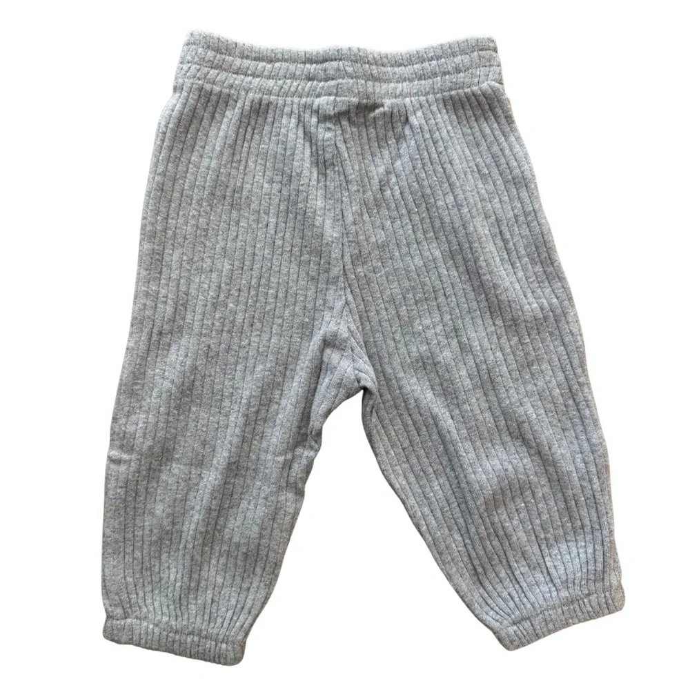 Kate Quinn Organic Cotton Crew Neck Lounge Set Gray 3-6M‎